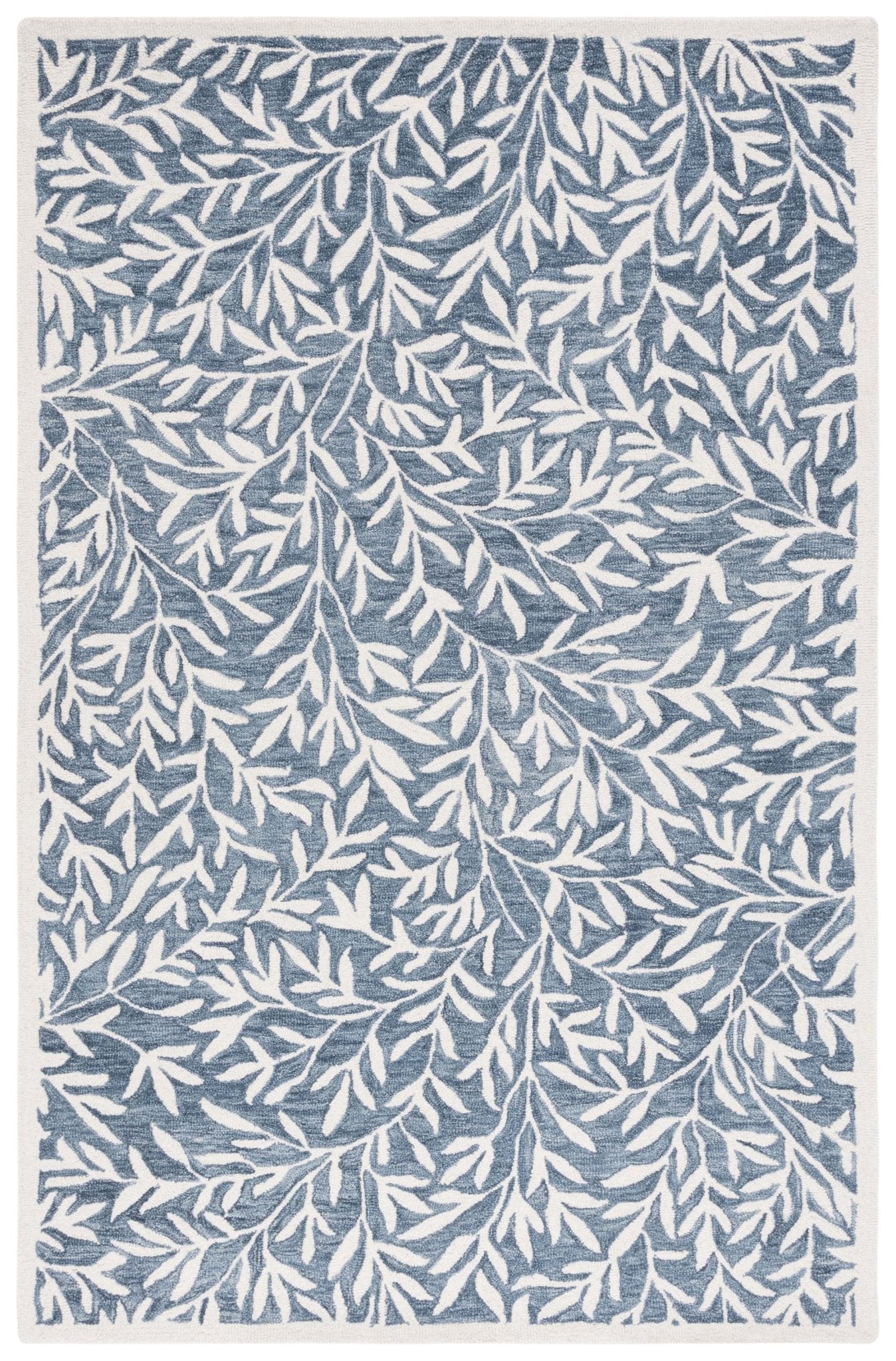 Safavieh Jardin Jar753M Blue/Ivory Rug - Safavieh - jar753m - 3