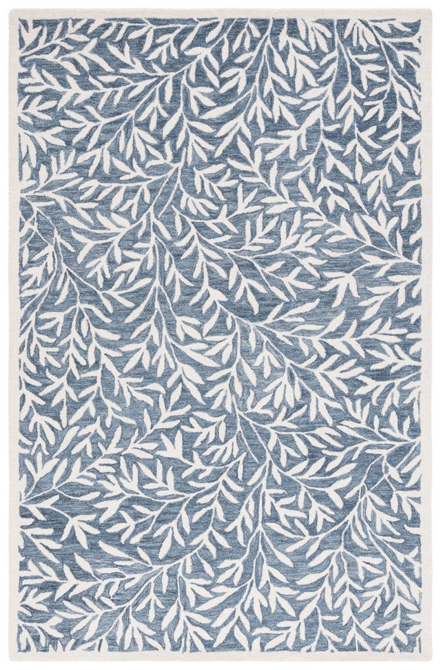Safavieh Jardin Jar753M Blue/Ivory Rug - Safavieh - jar753m - 3