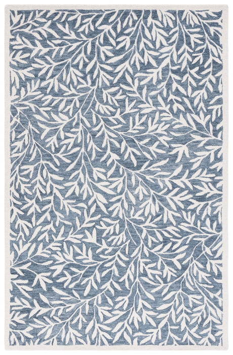Safavieh Jardin Jar753M Blue/Ivory Rug - Safavieh - jar753m - 3