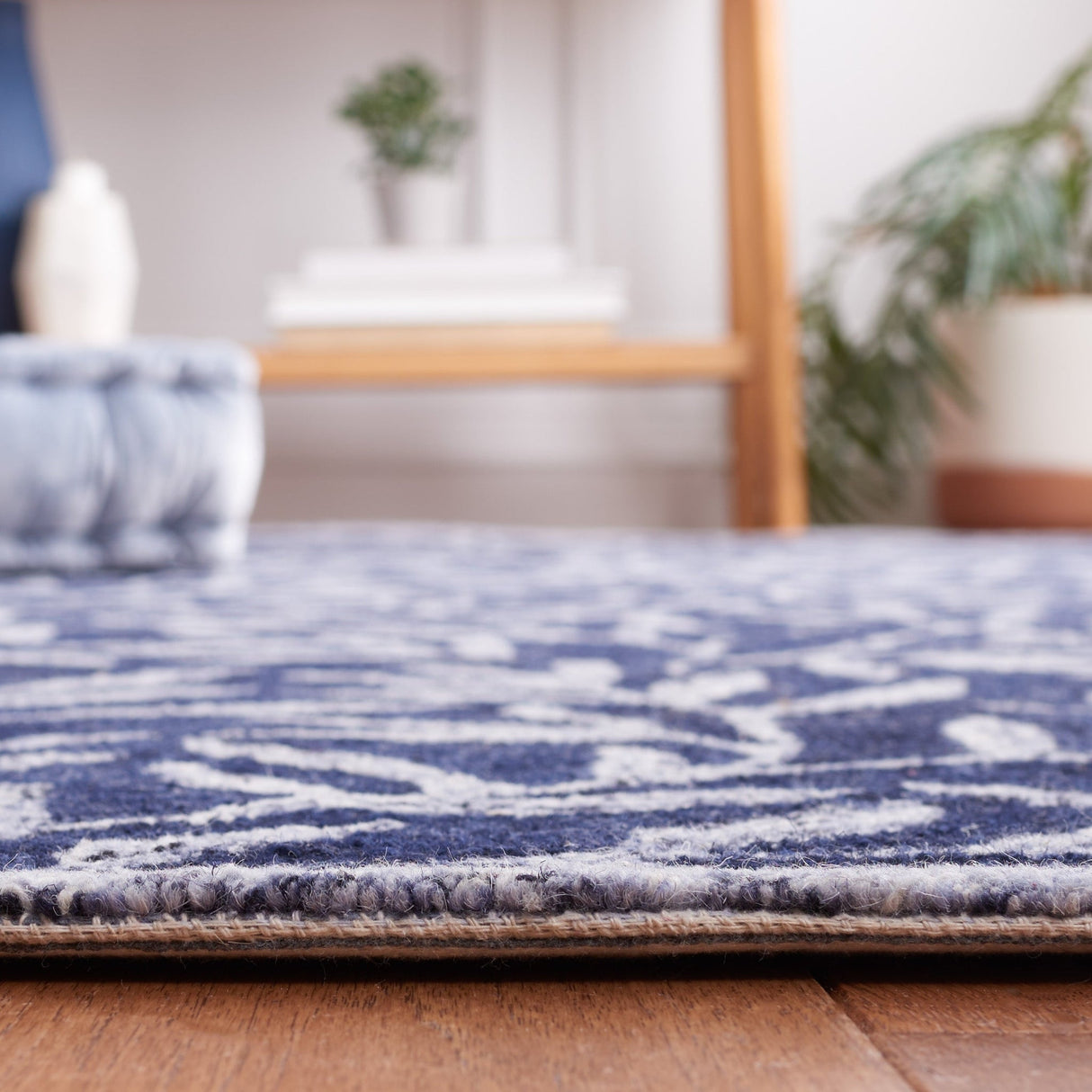 Safavieh Jardin Jar753N Navy/Ivory Rug - Safavieh - jar753n - 28