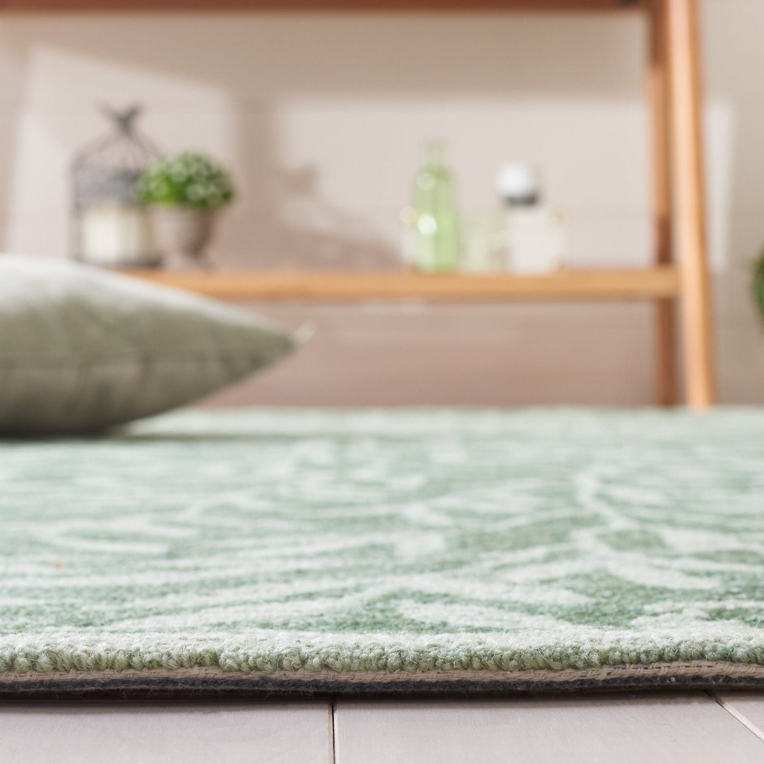 Safavieh Jardin Jar753Y Green Rug - Safavieh - jar753y - 6r
