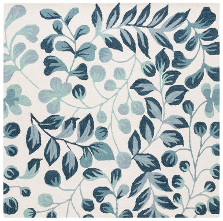 Safavieh Jardin Jar754M Ivory/Blue Rug - Safavieh - jar754m - 28