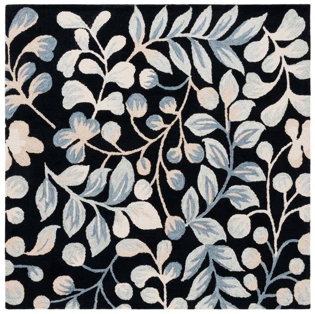 Safavieh Jardin Jar754Z Black/Ivory Rug - Safavieh - jar754z - 28