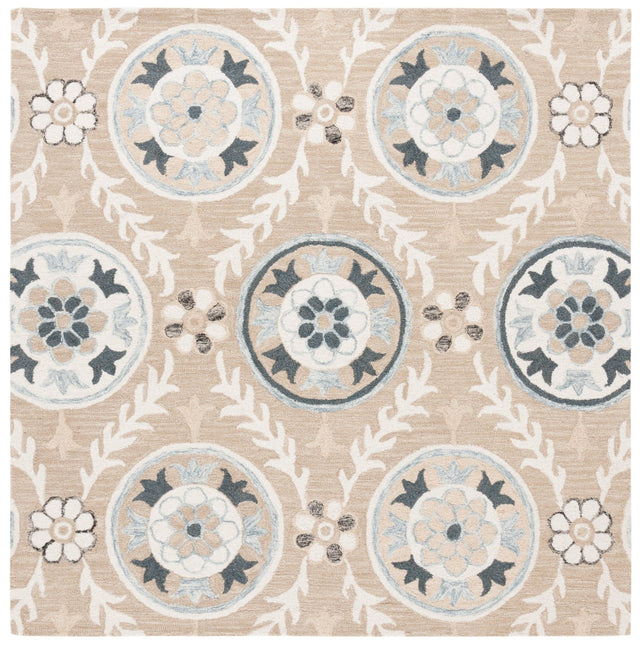 Safavieh Jardin Jar755B Beige/Ivory Rug - Safavieh - jar755b - 28