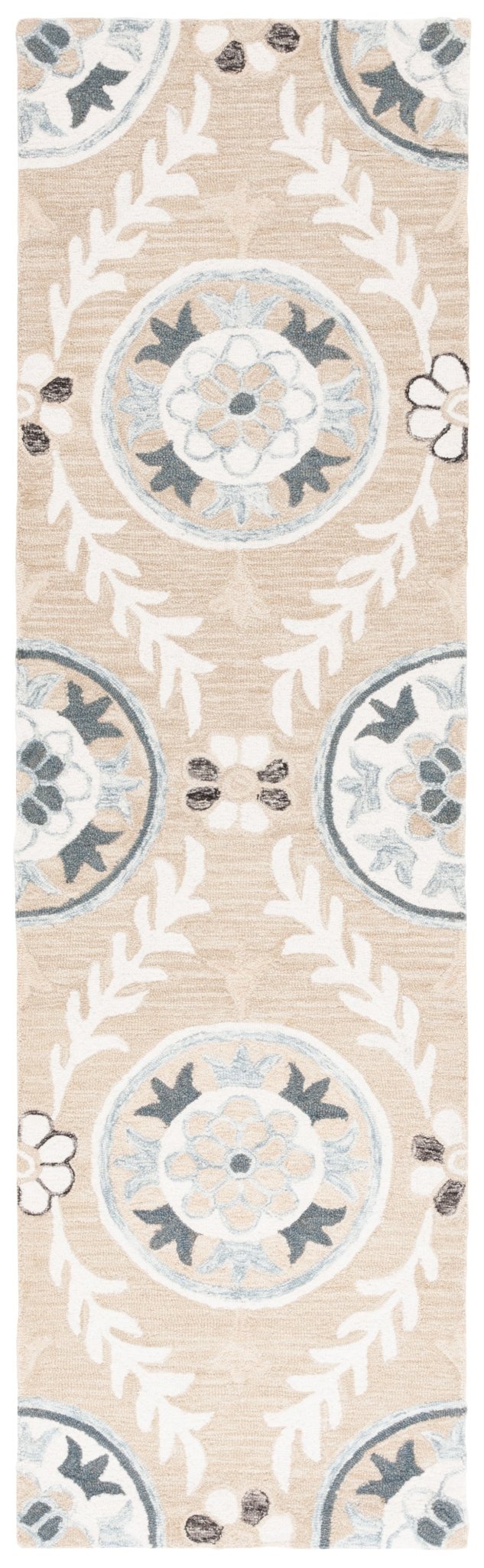 Safavieh Jardin Jar755B Beige/Ivory Rug - Safavieh - jar755b - 28