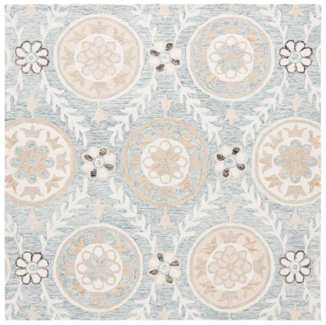 Safavieh Jardin Jar755G Light Grey/Ivory Rug - Safavieh - jar755g - 28