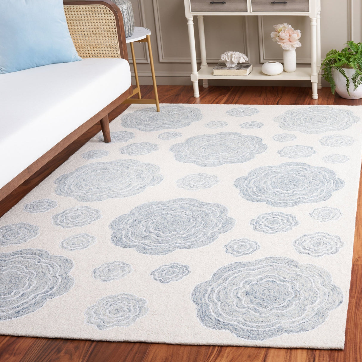 Safavieh Jardin Jar756F Ivory/Grey Rug - Safavieh - jar756f - 4