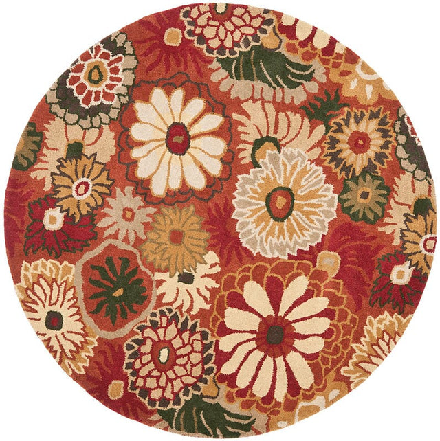 Safavieh Jardin Jar812A Rust / Multi Rugs - Safavieh - jar812a - 6r