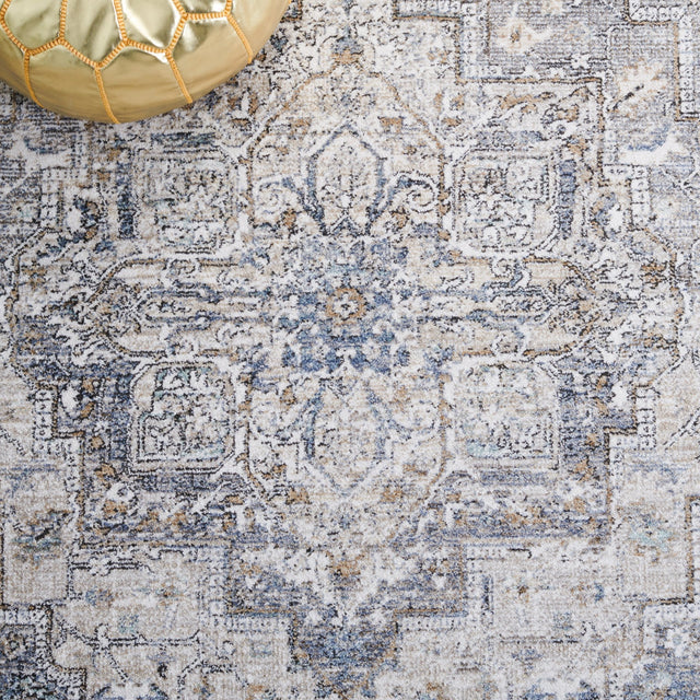 Safavieh Jasmine Jsm314F Grey/Blue Rug - Safavieh - jsm314f - 5r