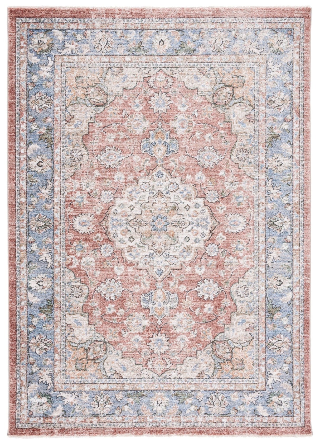 Safavieh Jasmine Jsm317P Rust/Blue Rug - Safavieh - jsm317p - 4