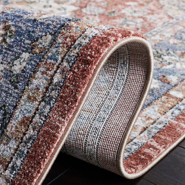 Safavieh Jasmine Jsm317P Rust/Blue Rug - Safavieh - jsm317p - 5r