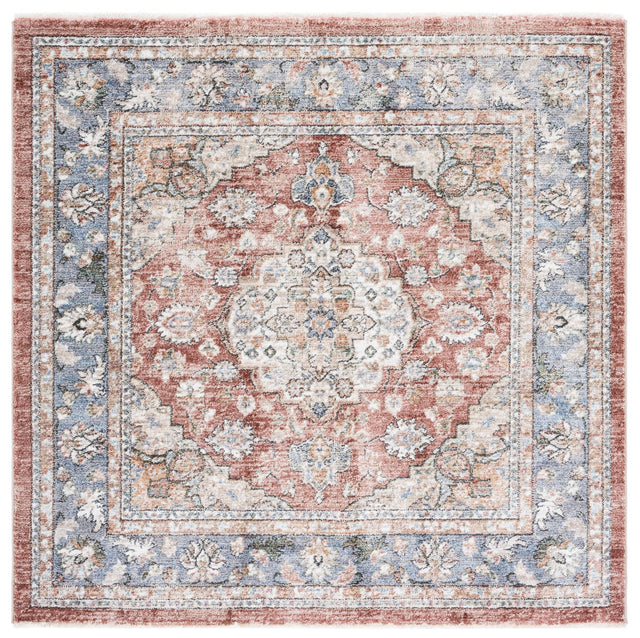 Safavieh Jasmine Jsm317P Rust/Blue Rug - Safavieh - jsm317p - 5sq