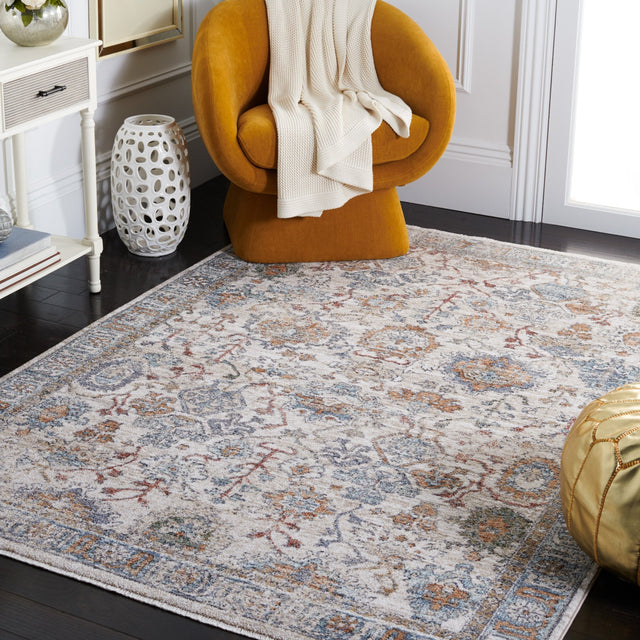 Safavieh Jasmine Jsm319A Ivory/Blue Rug - Safavieh - jsm319a - 4