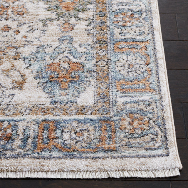 Safavieh Jasmine Jsm319A Ivory/Blue Rug - Safavieh - jsm319a - 5r