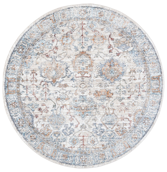Safavieh Jasmine Jsm319A Ivory/Blue Rug - Safavieh - jsm319a - 5r