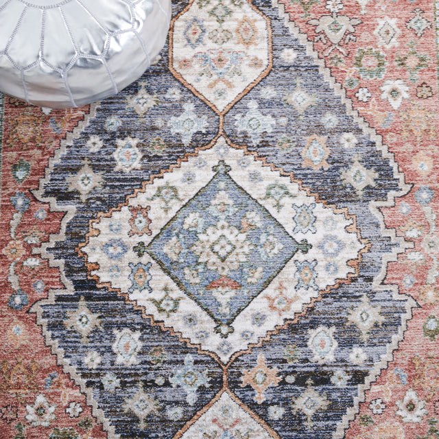 Safavieh Jasmine Jsm329P Rust/Navy Rug - Safavieh - jsm329p - 5r