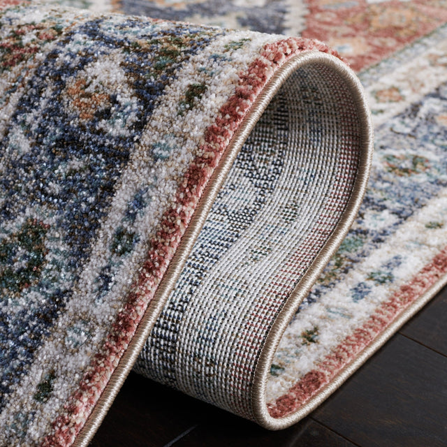 Safavieh Jasmine Jsm329P Rust/Navy Rug - Safavieh - jsm329p - 5r