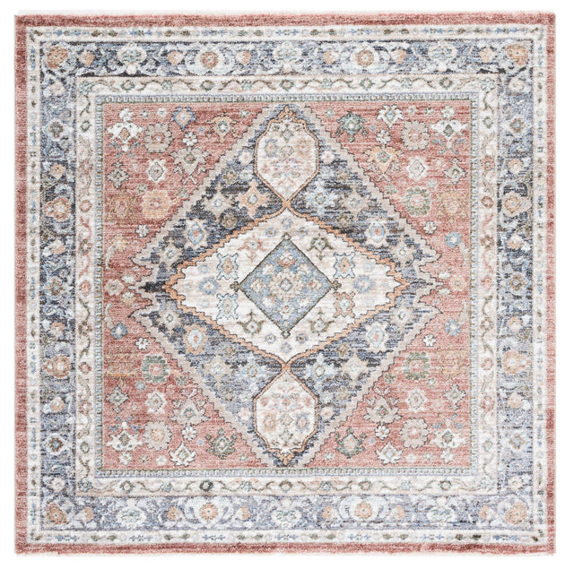 Safavieh Jasmine Jsm329P Rust/Navy Rug - Safavieh - jsm329p - 5sq
