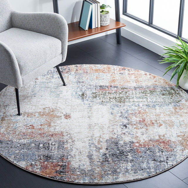 Safavieh Jasmine Jsm334A Ivory/Blue Rug - Safavieh - jsm334a - 5r