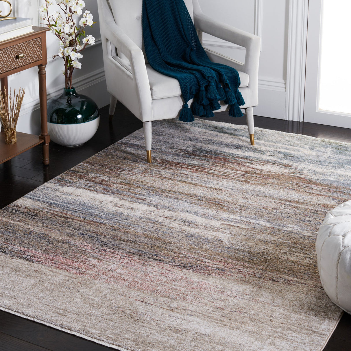 Safavieh Jasmine Jsm337F Grey/Blue Rug - Safavieh - jsm337f - 4