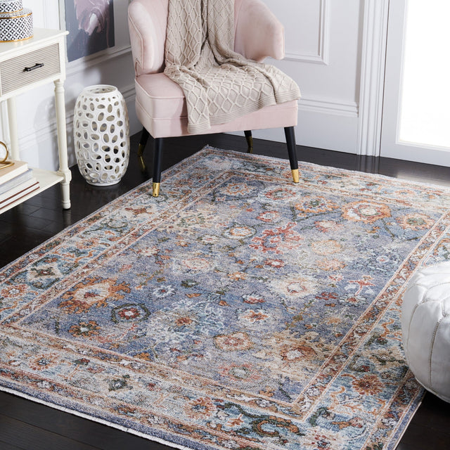 Safavieh Jasmine Jsm338M Blue/Gold Rug - Safavieh - jsm338m - 4