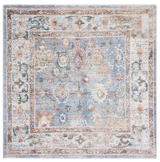Safavieh Jasmine Jsm338M Blue/Gold Rug - Safavieh - jsm338m - 5sq