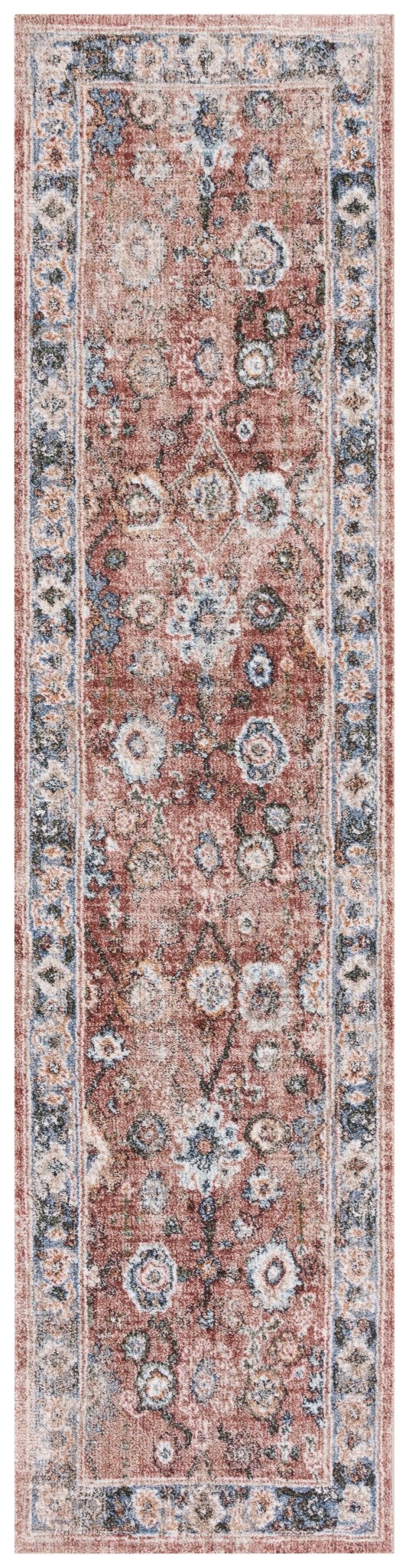 Safavieh Jasmine Jsm338P Rust/Blue Rug - Safavieh - jsm338p - 29