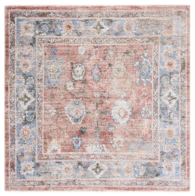 Safavieh Jasmine Jsm338P Rust/Blue Rug - Safavieh - jsm338p - 5sq