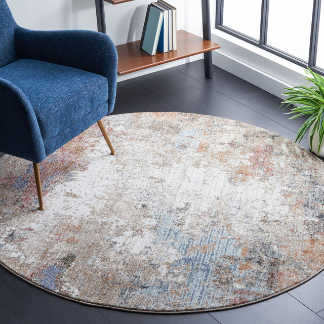 Safavieh Jasmine Jsm341B Beige/Light Blue Rug - Safavieh - jsm341b - 5r