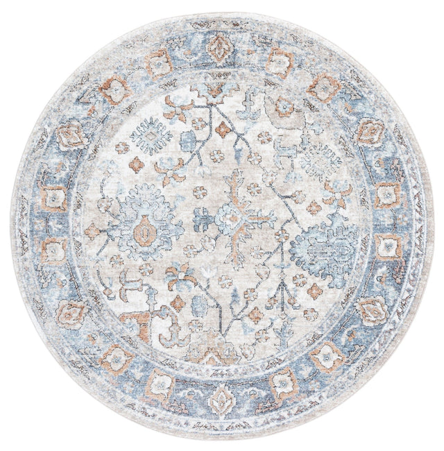 Safavieh Jasmine Jsm343A Ivory/Blue Rug - Safavieh - jsm343a - 5r