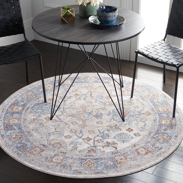 Safavieh Jasmine Jsm343A Ivory/Blue Rug - Safavieh - jsm343a - 5r