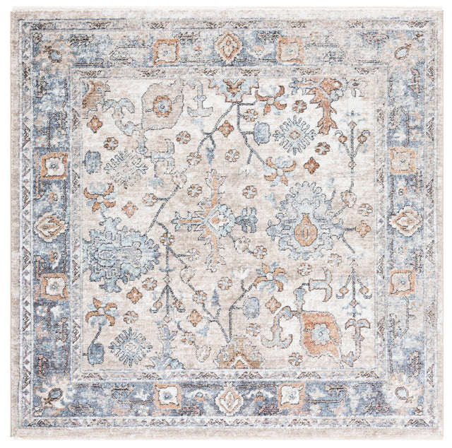 Safavieh Jasmine Jsm343A Ivory/Blue Rug - Safavieh - jsm343a - 5sq
