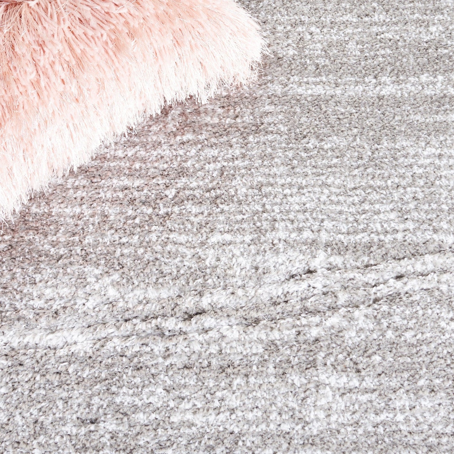 Safavieh Jasmine Shag Jsm100G Grey/Ivory Rug - Safavieh - jsm100g - 7r