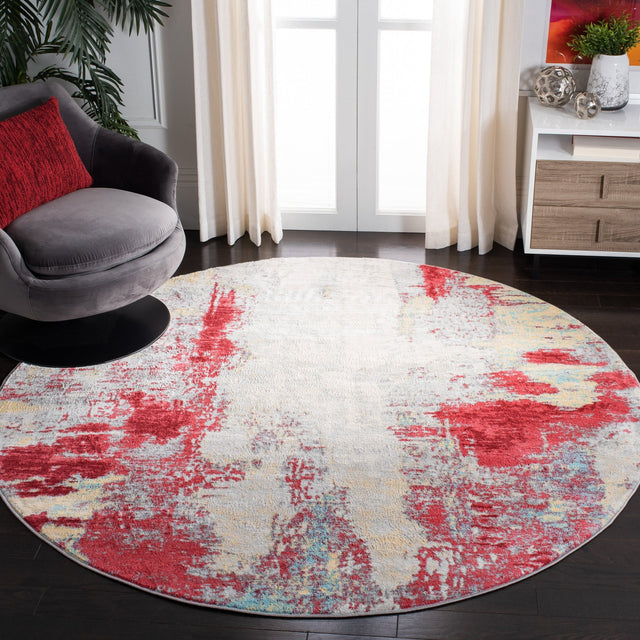 Safavieh Jasper Jsp101Q Red/Ivory Rugs - Safavieh - jsp101q - 7r