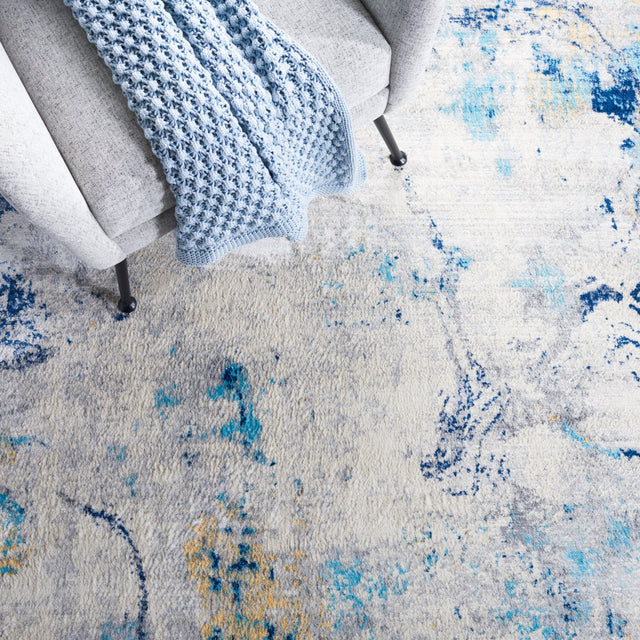 Safavieh Jasper Jsp129A Ivory/Blue Rug - Safavieh - jsp129a - 7r