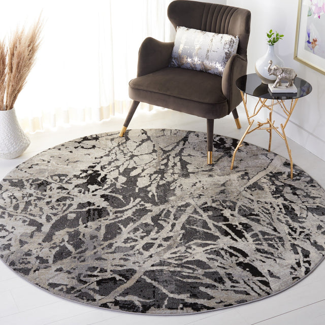 Safavieh Jasper Jsp136Z Black/Ivory Rug - Safavieh - jsp136z - 7r