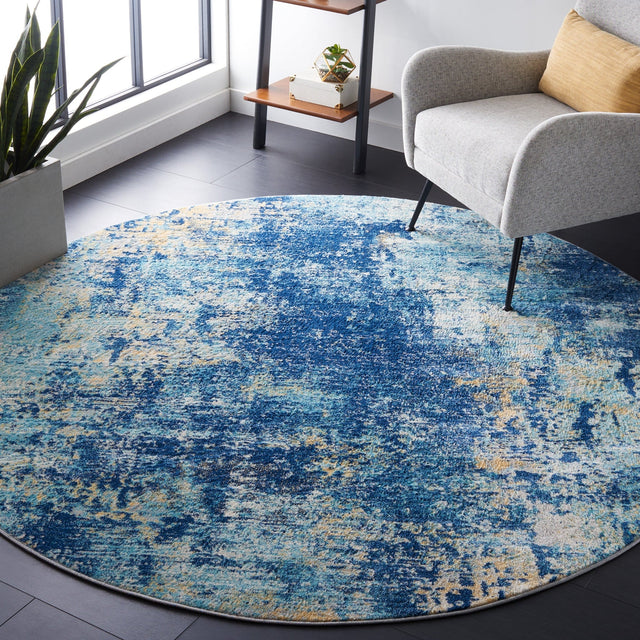 Safavieh Jasper Jsp140N Navy/Ivory Rug - Safavieh - jsp140n - 7r