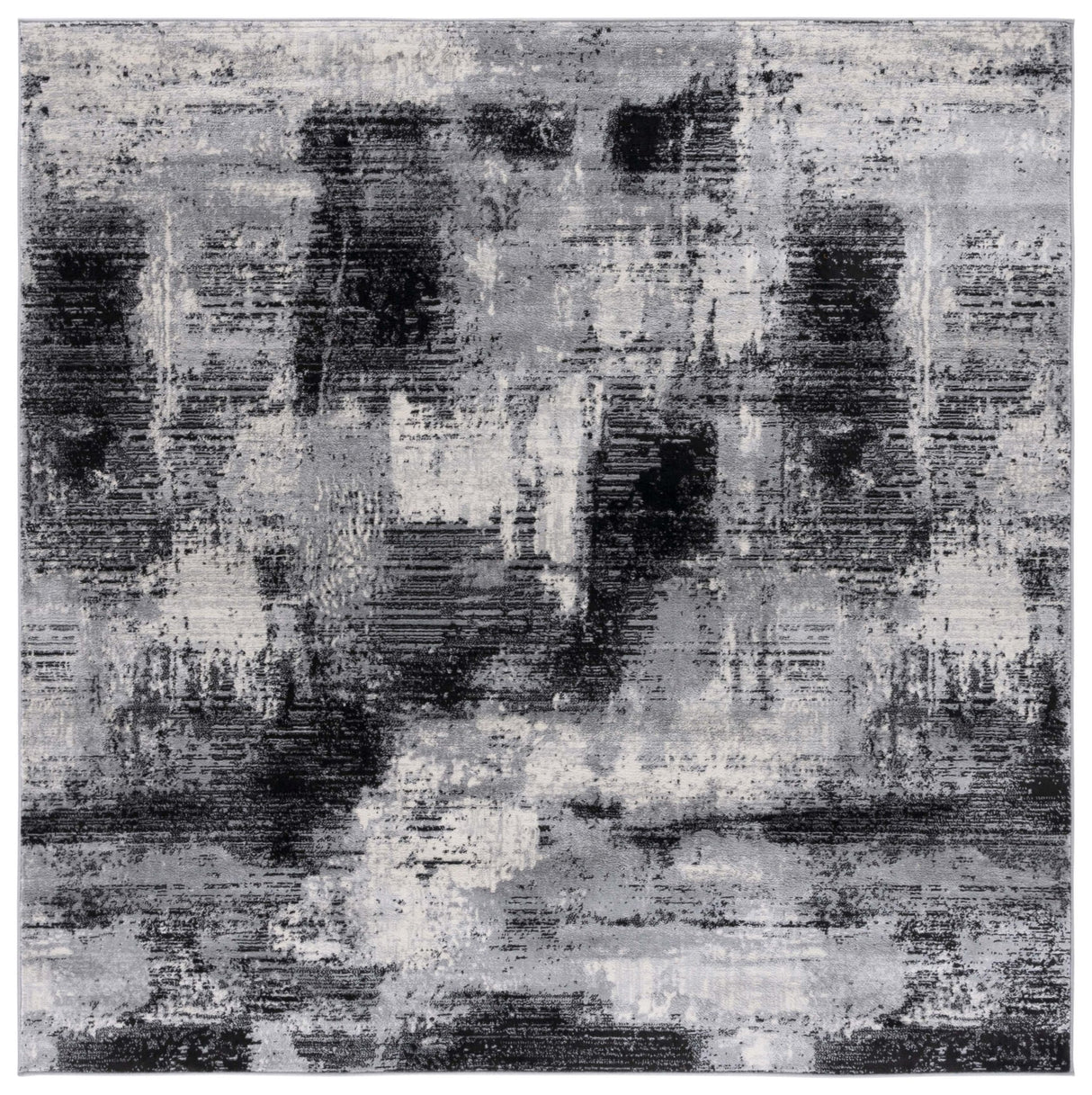 Safavieh Jasper Jsp142Z Black/Ivory Rug - Safavieh - jsp142z - 7sq