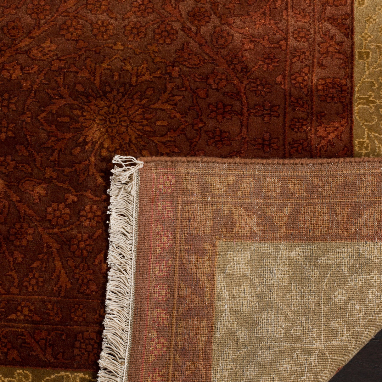 Safavieh Jewel Of India Jwl604A Rust/Gold Rug - Safavieh - jwl604a - 6