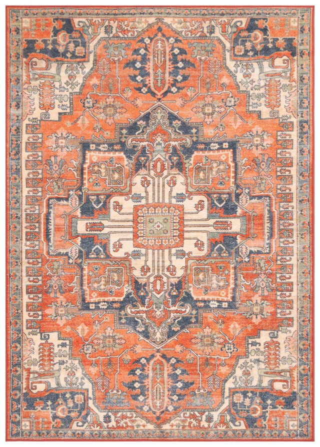 Safavieh Journey Jny100P Rust/Navy Rug - Safavieh - jny100p - 4