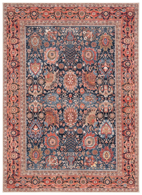 Safavieh Journey Jny103N Navy/Rust Beige Rug - Safavieh - jny103n - 4