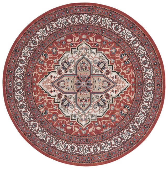 Safavieh Journey Jny105P Red/Ivory Rug - Safavieh - jny105p - 7r