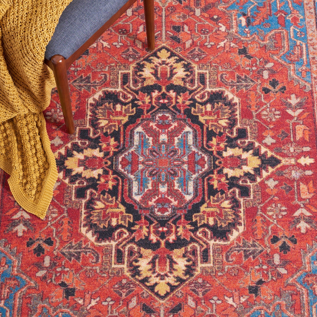 Safavieh Journey Jny107Q Red/Blue Rugs - Safavieh - jny107q - 4