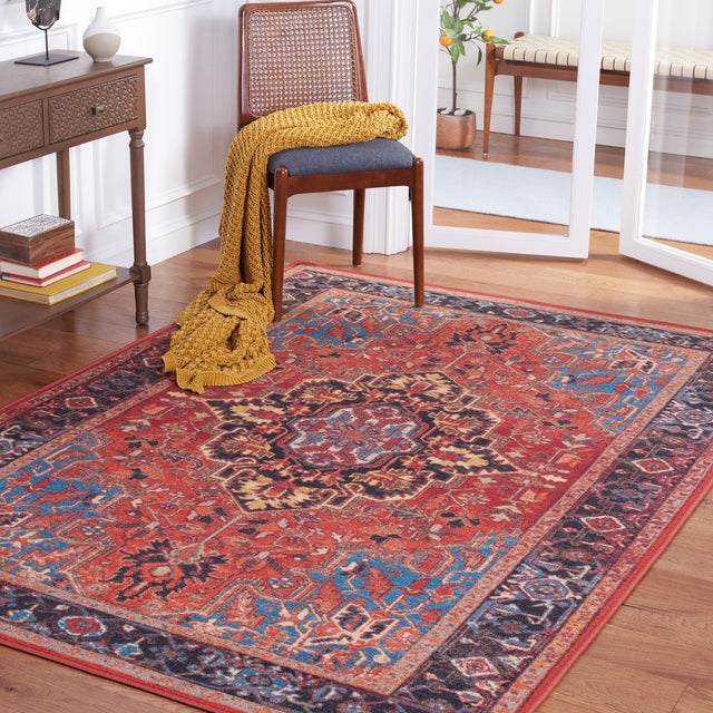 Safavieh Journey Jny107Q Red/Blue Rugs - Safavieh - jny107q - 4