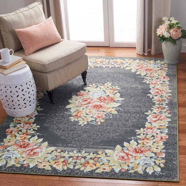 Safavieh Journey Jny125F Grey/Pink Rugs - Safavieh - jny125f - 4