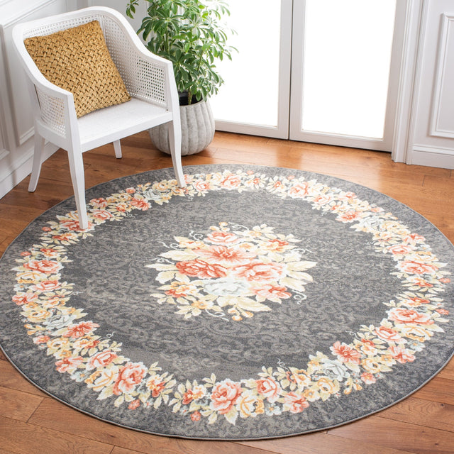 Safavieh Journey Jny125F Grey/Pink Rugs - Safavieh - jny125f - 7r