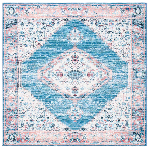 Safavieh Journey Jny149A Ivory/Blue Rugs - Safavieh - jny149a - 7sq