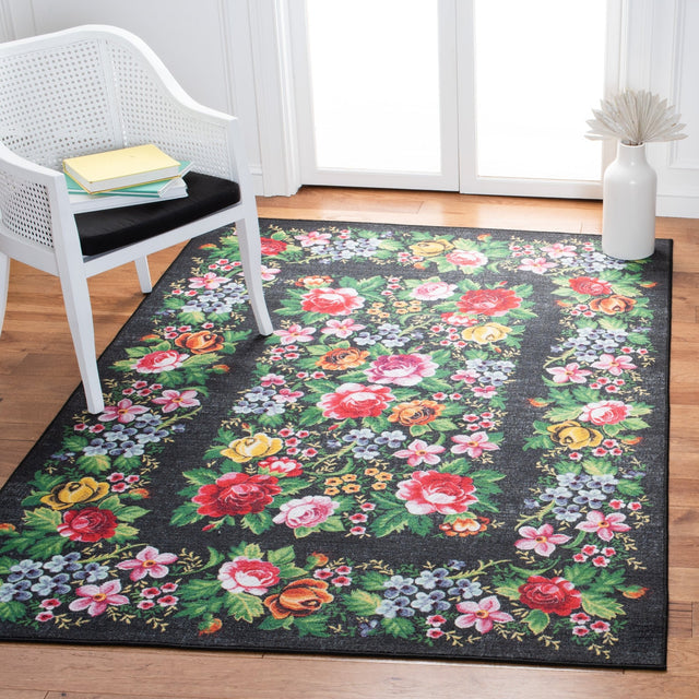 Safavieh Journey Jny154H Charcoal/Green Rugs - Safavieh - jny154h - 4