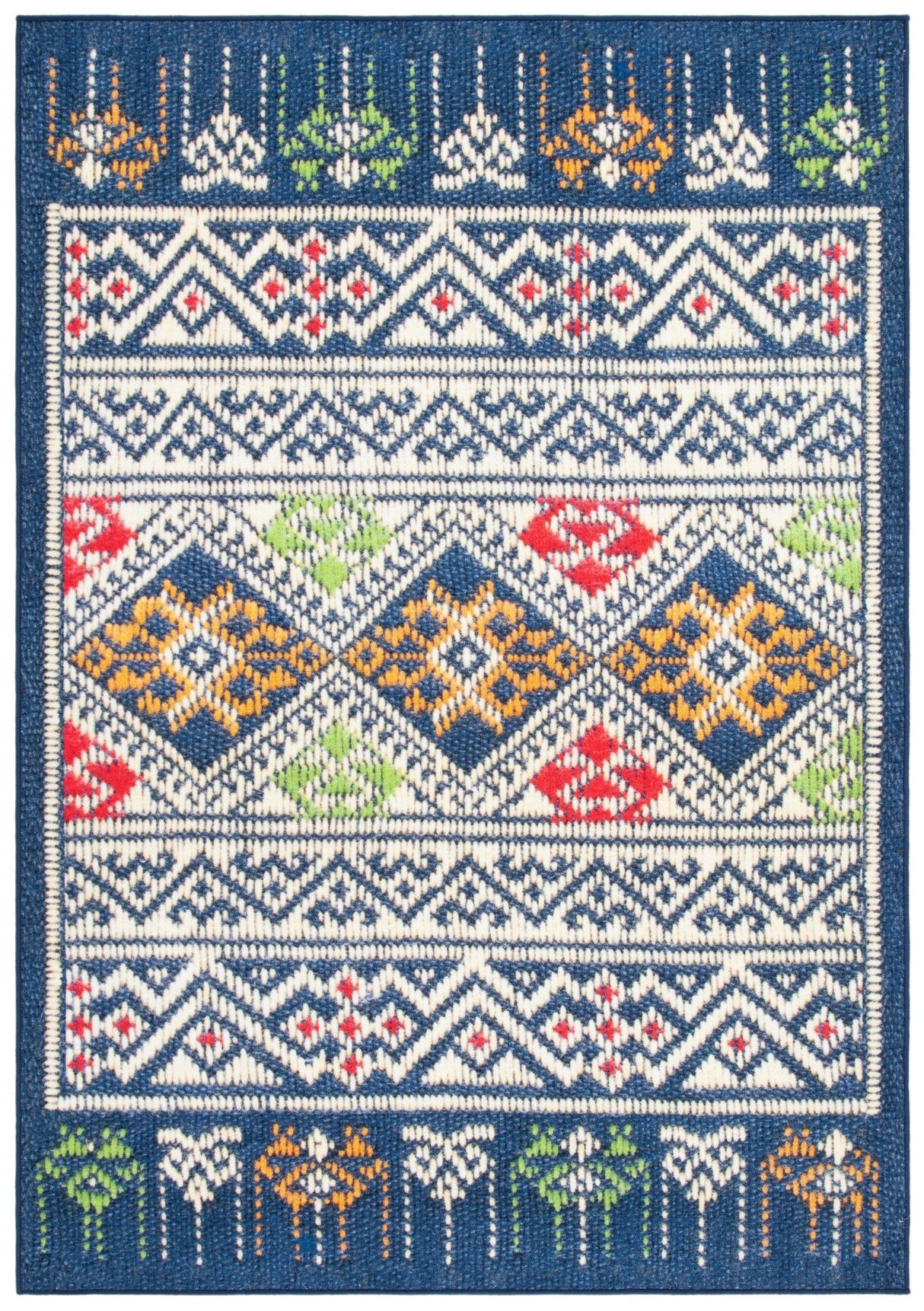 Safavieh Journey Jny167M Blue/Ivory Rugs - Safavieh - jny167m - 4
