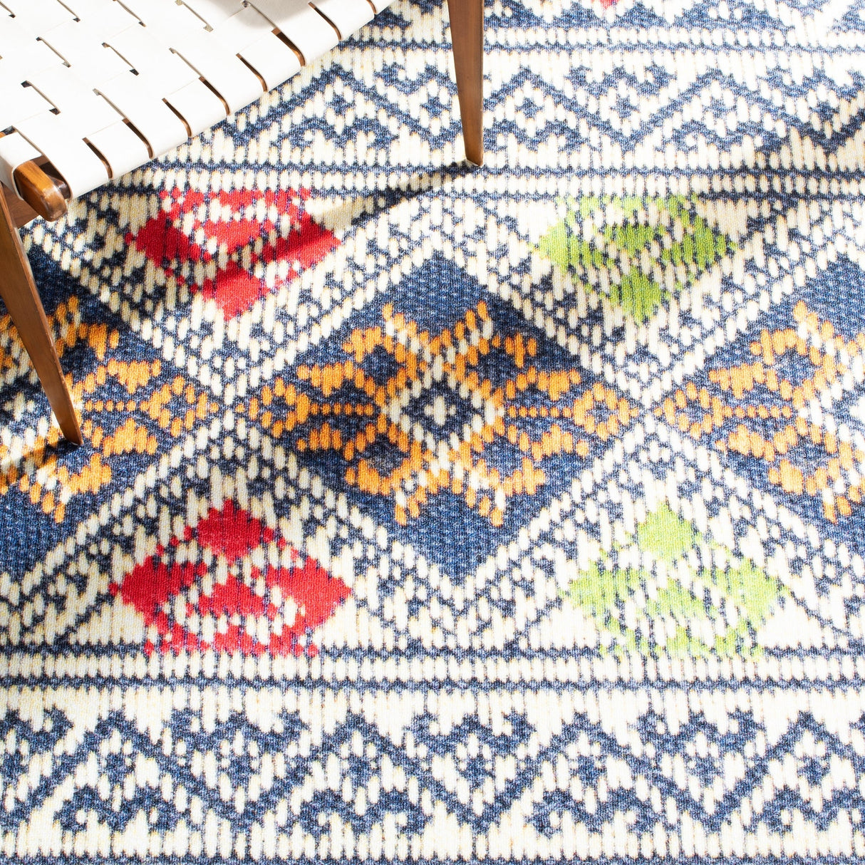 Safavieh Journey Jny167M Blue/Ivory Rugs - Safavieh - jny167m - 7r
